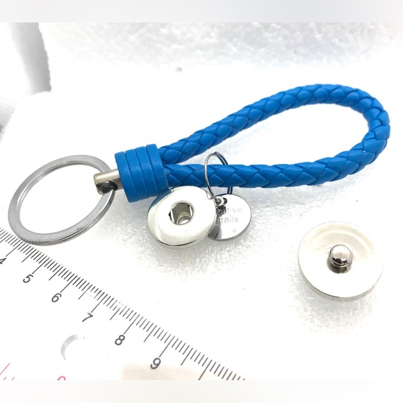 Super cute purse bag Purse charm pull keychain with handmade 20mm snap display - Picture 3 of 3